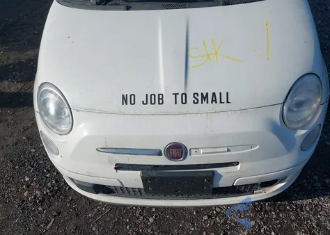 2013 Fiat 500 Pop from USA, damaged, VIN 3C3CFFAR1DT674313